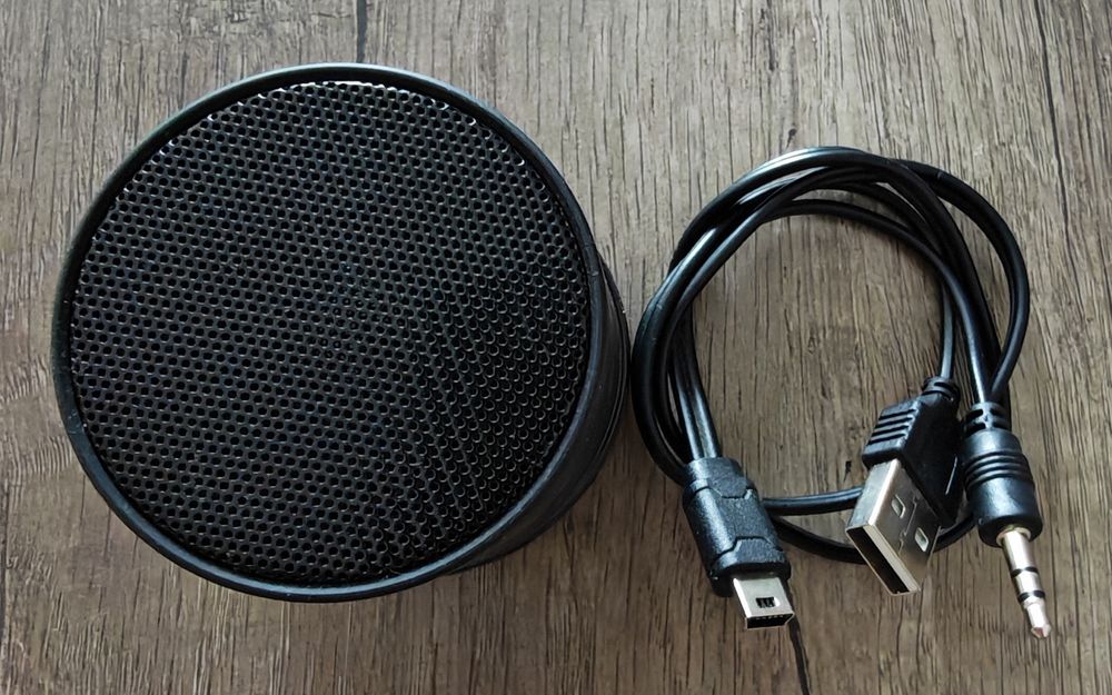 Mini Boxa Bluetooth Ritmo Negru USB