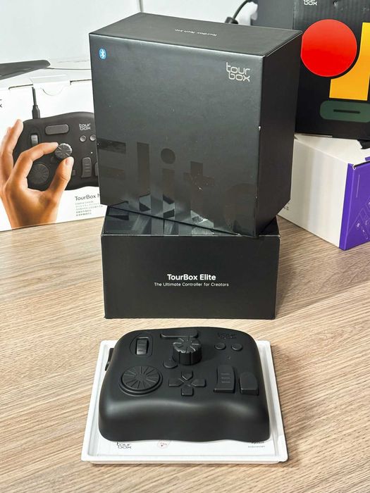 Controller editare foto video, TourBox Elite, nou