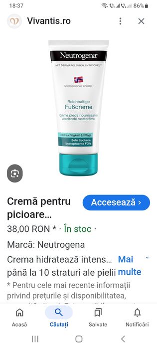Produse cosmetice de îngrijire Neutrogena