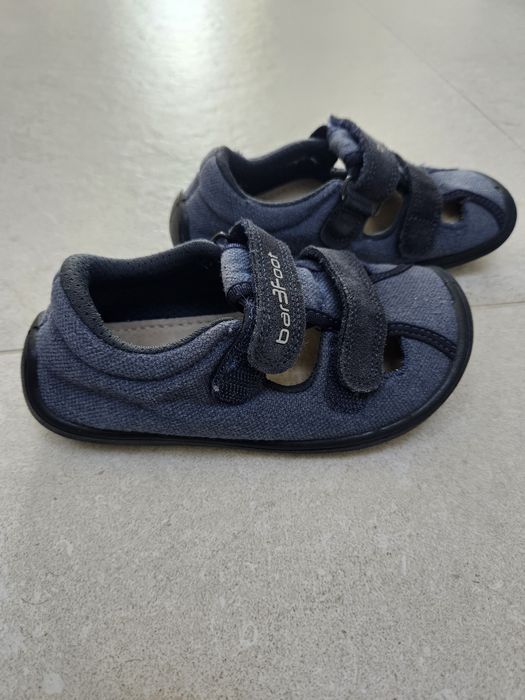 Боси обувки сандали Barefoot размер 30 сини Bar3foot navy blue
