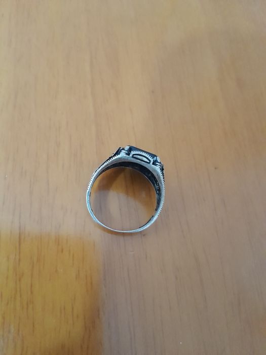 Перстень серебряный