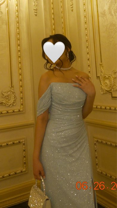 Продам выпускное платье, надето 1 раз