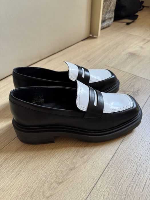 Обувки Steve madden черно с бяло