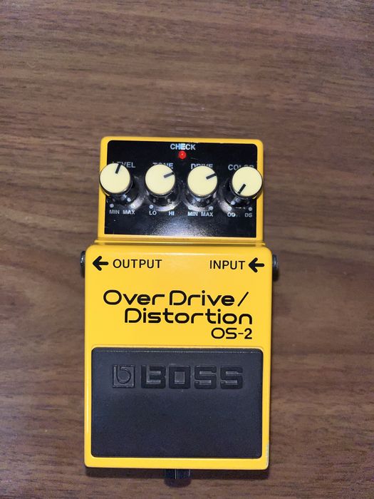 Педаль boss os2 overdrive/distortion