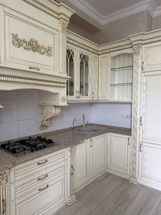Аренда 4 комнатной квартира в ЖК Новомосковская от Golden House.