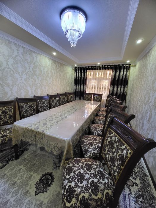 Стол стул 14 кишилик ёнгок дарахтидан ясалган