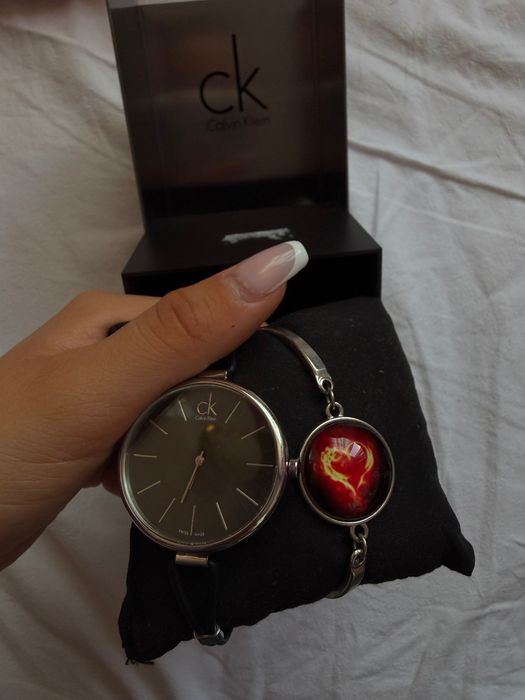 Комплект часовник и гривна Calvin Klein