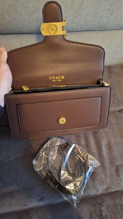 Geanta Coach maro
