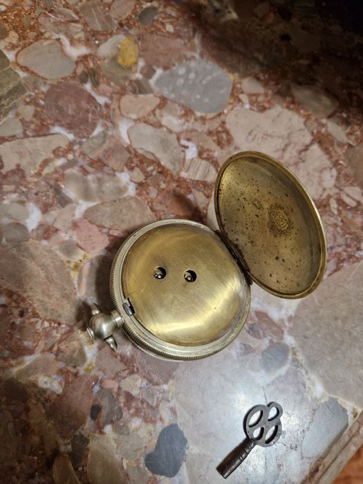 Прекрасен антикварен османски джобен часовник