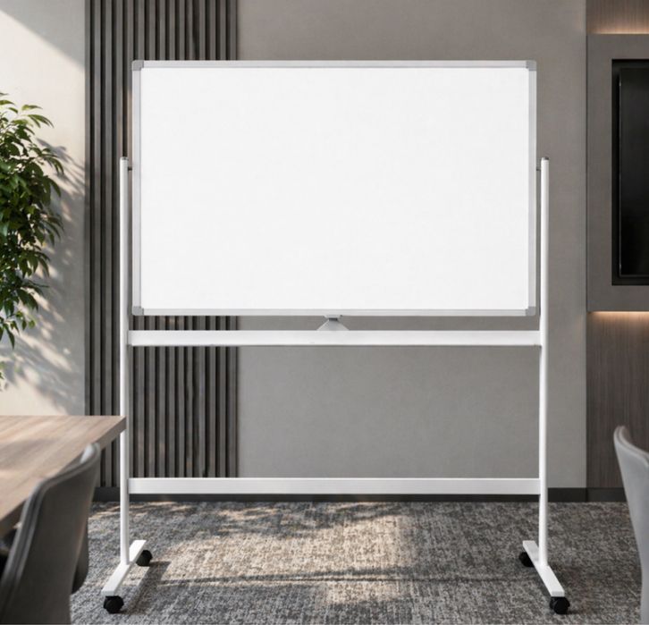 Tabla cu marker magnetica cu suport roți Whiteboard Noua nedesfacuta de scoala sau birou
