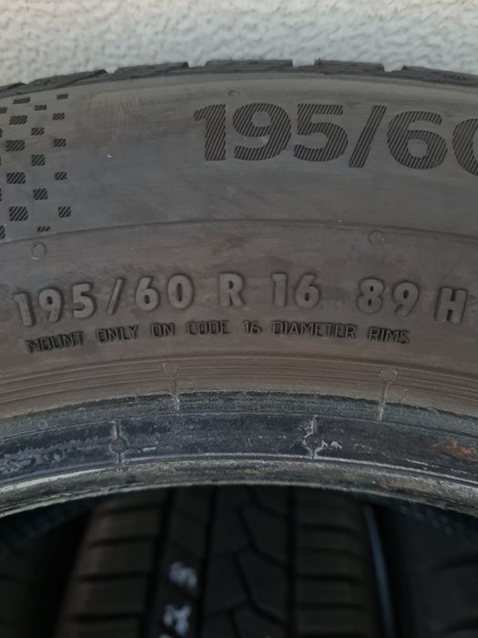Зимни гуми 4 броя CONTINENTAL WinterContact TS860s 195 60 R16 дот 2423