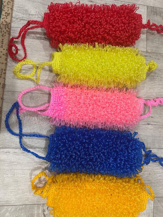 Мочалки .ручная работа