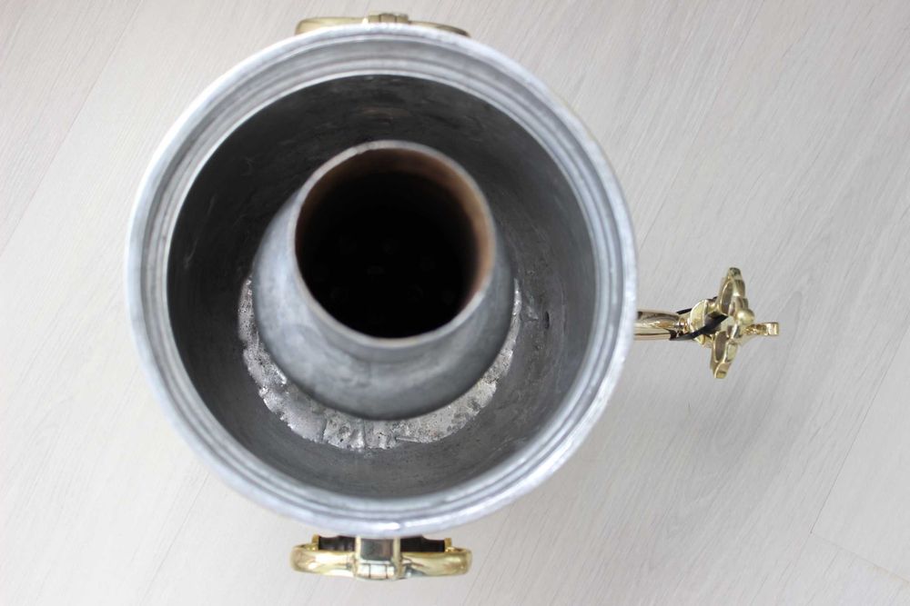 Самовар царский .ПУЛЯ с подносом