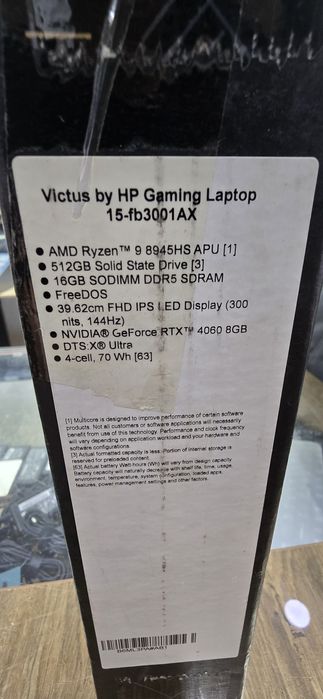 Victus by HP Gaming Laptop 15-fb3001AX