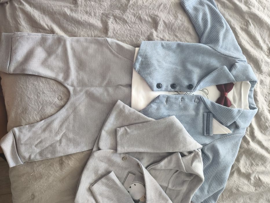 Costum botez baietel 3 luni