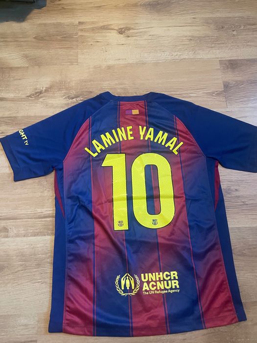 Tricou Barcelona cu lamine Yamal