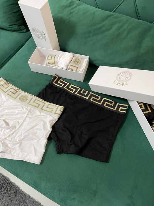 Set de 3 boxeri Versace bumbac 100% colectie noua