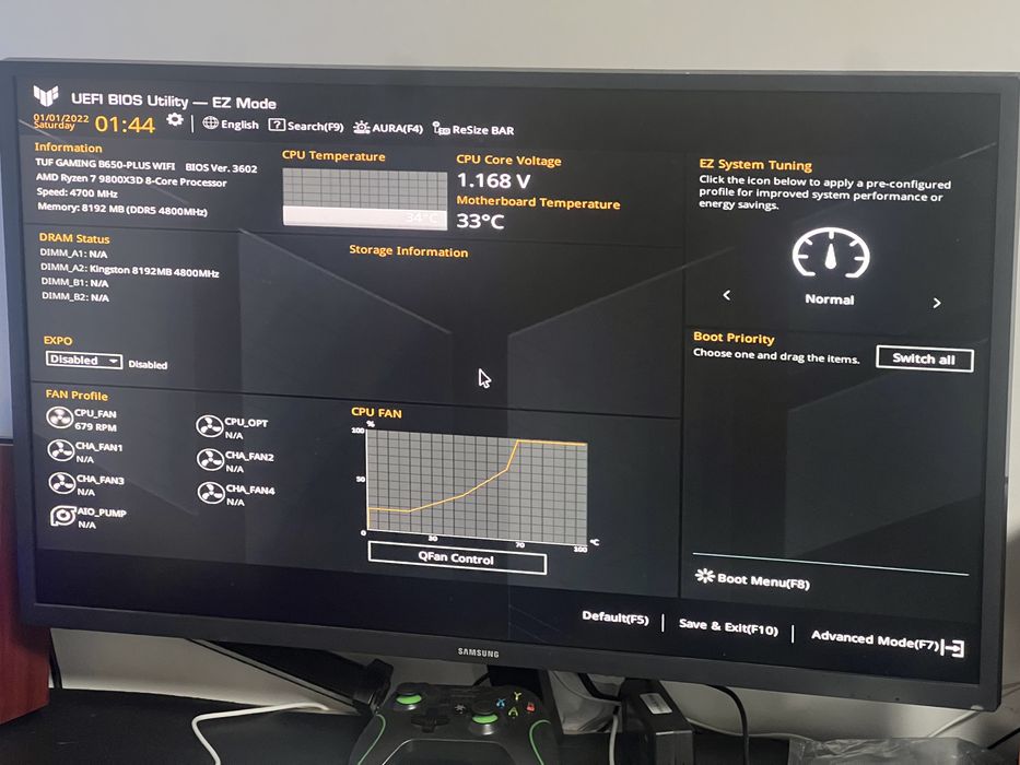 ASUS TUF GAMING B650-PLUS WIFI – 7 9800x3D 7 7800x3d