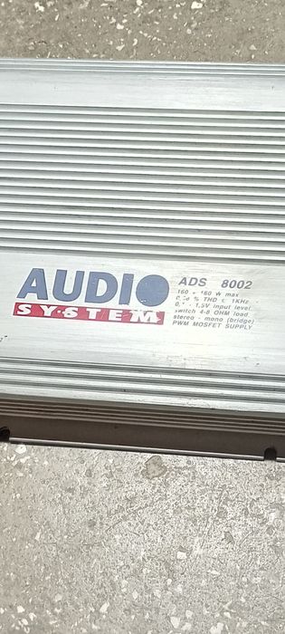Amplificator auto Audio System 320wRMS