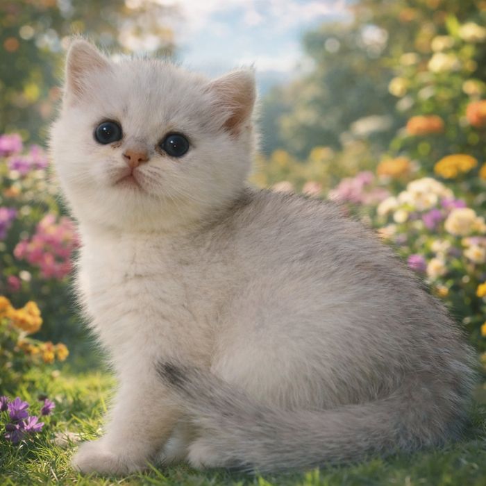 Британский мальчик окрас серебряная шиншилла