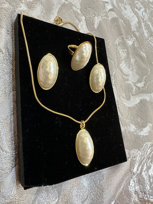 Бижутерия новая с жемчугом