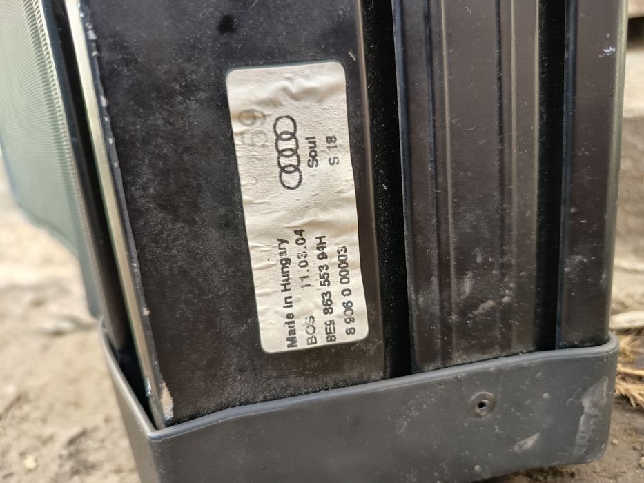 Rulou portbagaj audi