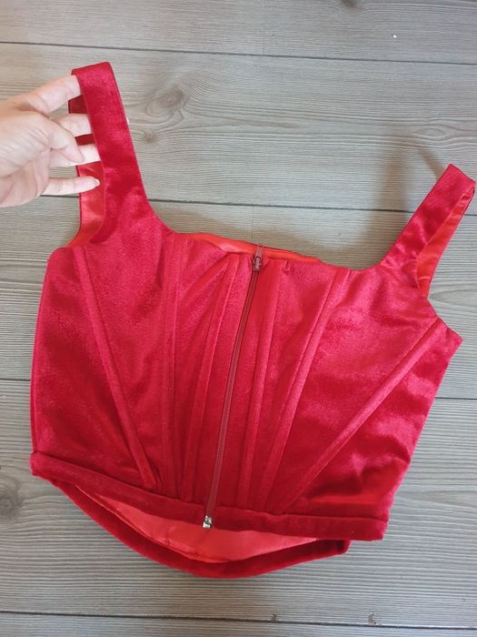 Дамски червен корсет