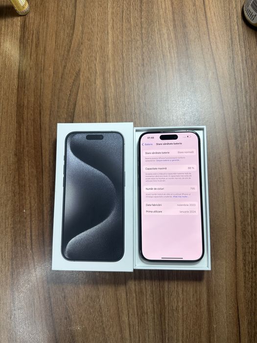 Iphone 15 pro impecabil