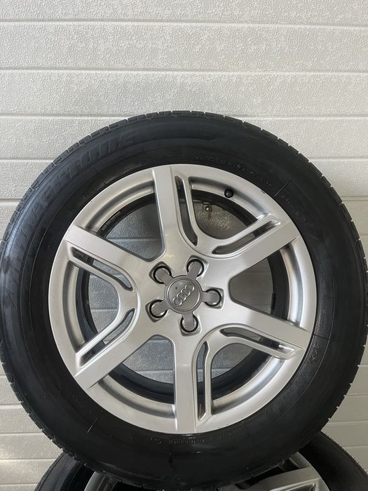 Jante originale Audi Q5 R18 5x112 ET39 cu anvelope 235/60 R18