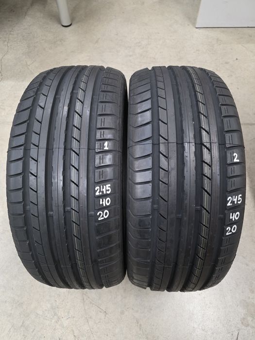 245/40/20/  275/35/20/  × 2бр.Dunlop & 2бр.UNIGRIP