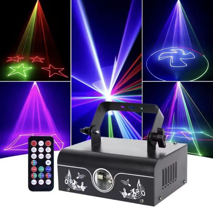 Laser RGB cu diferite animatii