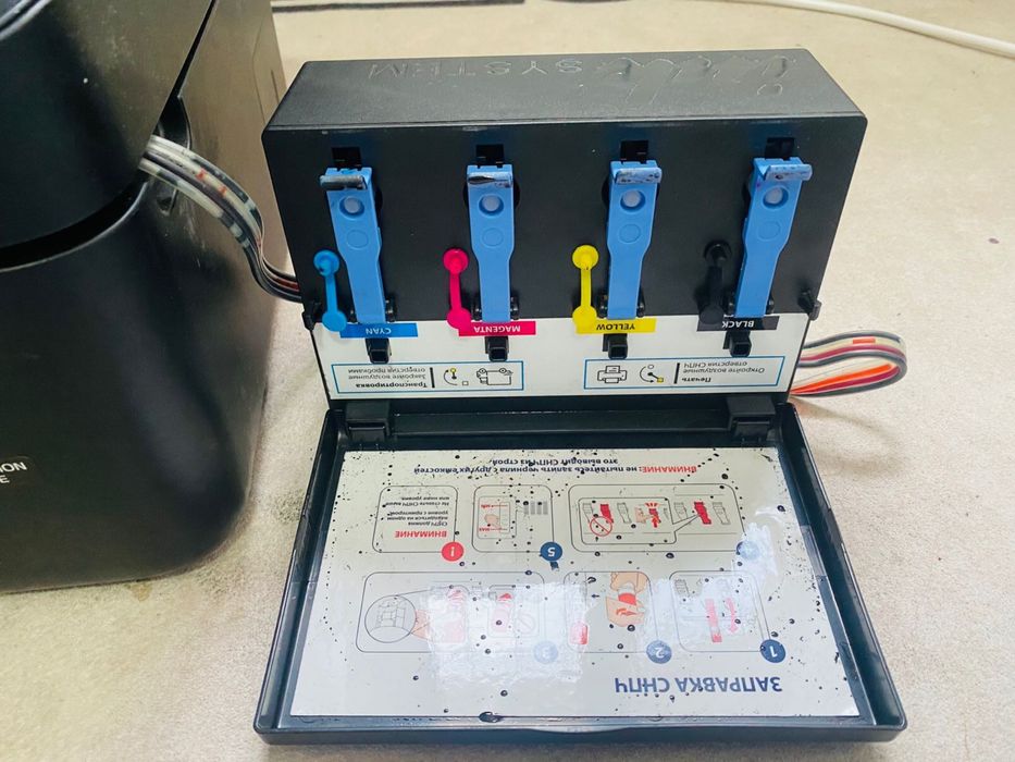 Цветной принтер epson 3100