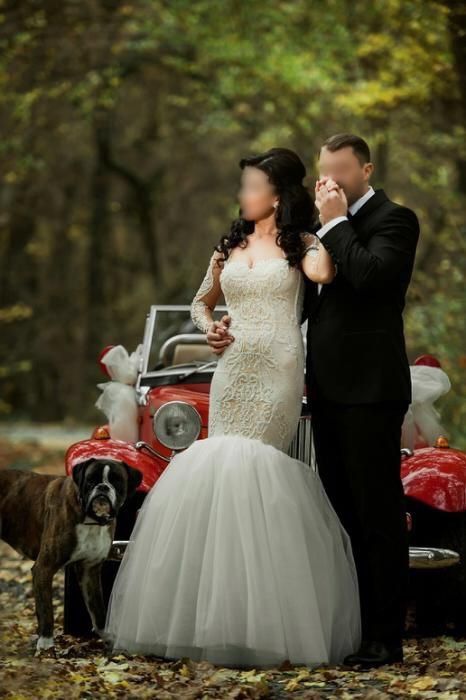 Rochie de mireasa ivory mar S