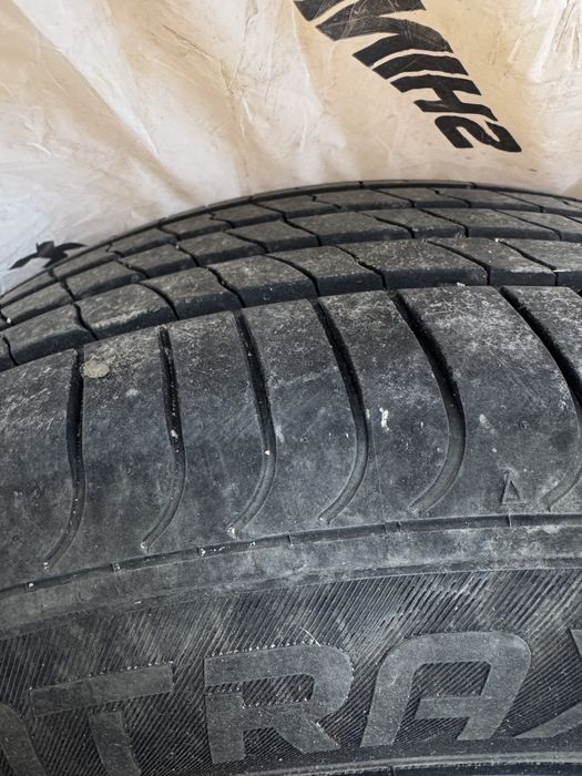 Титанка с шинами