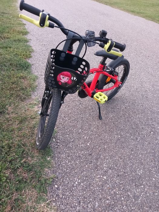 Bicicleta copii dacatlon 16 inch betwin rosie