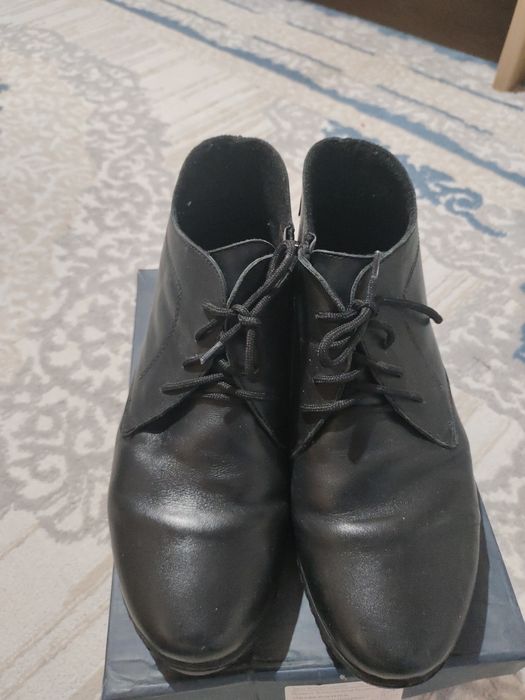 Осенние ботинки нат. кожа