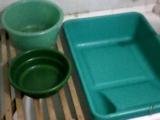 Посуда для стирки и замачивания белья пластиковая