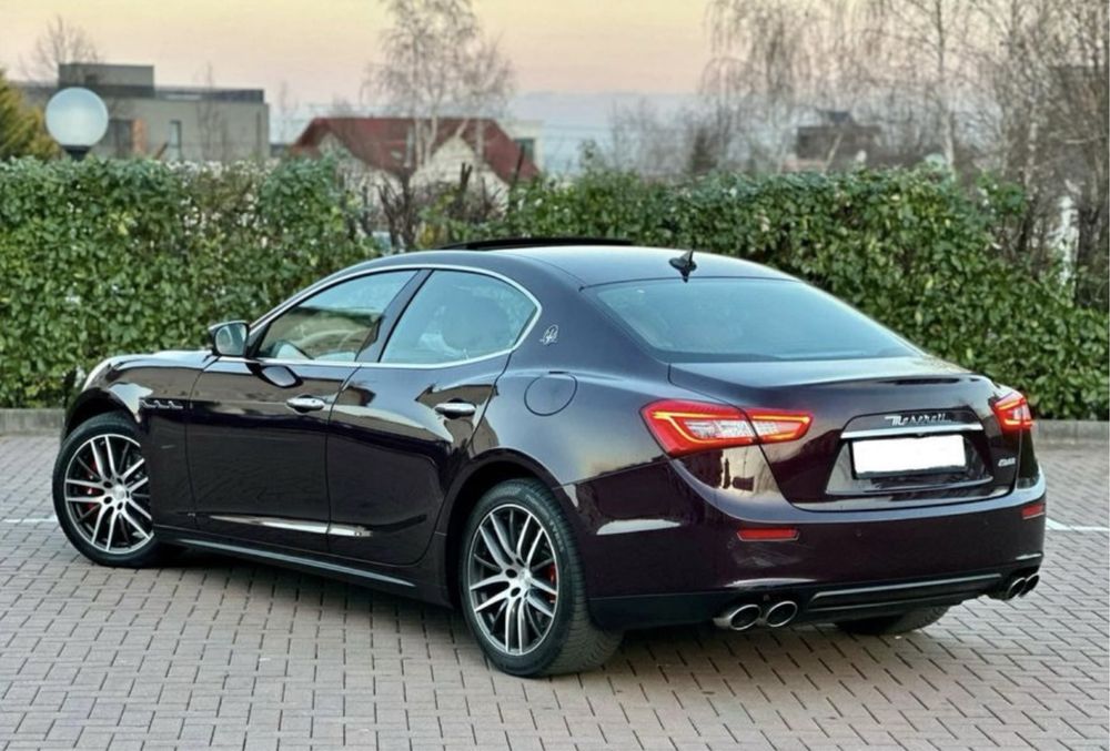 Maserati Ghibli 3.0D 2017 Facelift / Camere / Audio Harman