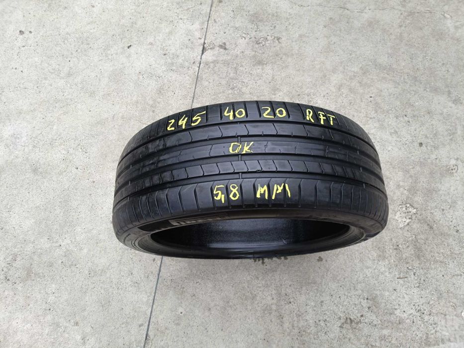 O anvelopa de vara 245 40 20 pirelli p zero pz4 run flat 5,8 mm