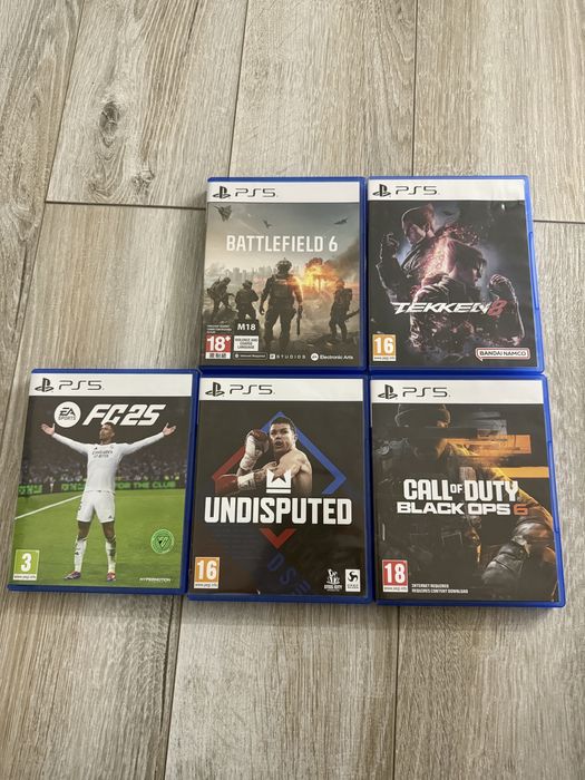 Игры для PS5 в хорошем состоянии