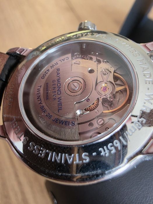 Raymond Weil Maestro Automatic (Ref. 2237-STC-00659) – Пълен комплект, 3 г. гаранция, Като нов