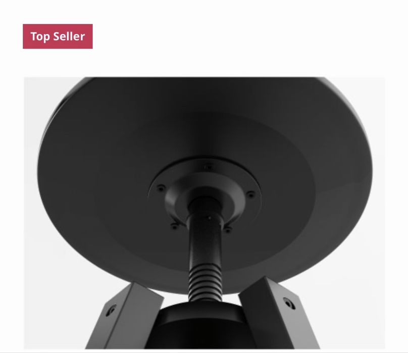 Бар стол, IKEA DALFRED, черен, регулируема височина