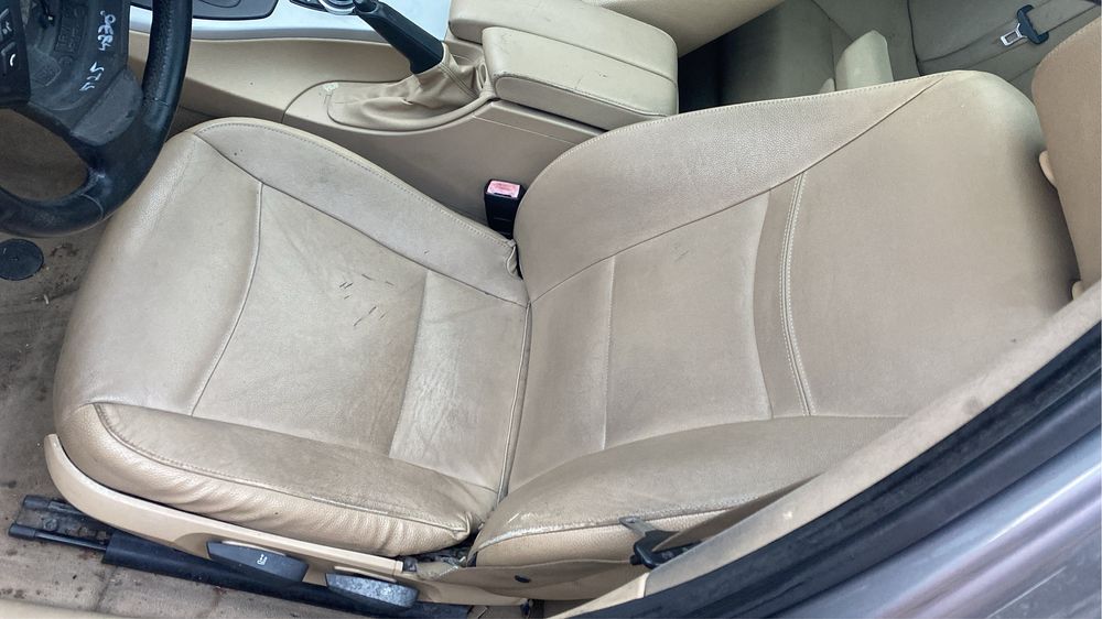 Interior piele crem, scaune bmw e91, e90 318, 320, 330