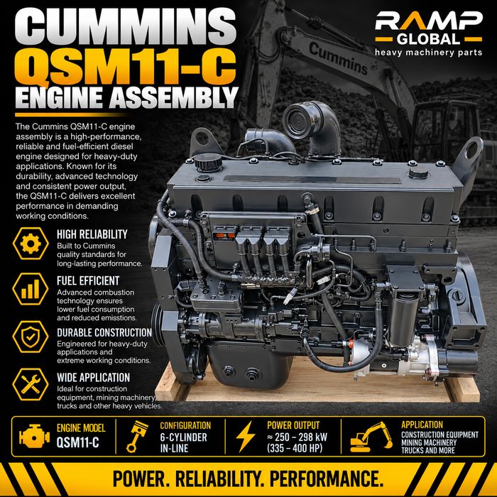 Двигатель Cummins QSM11-C