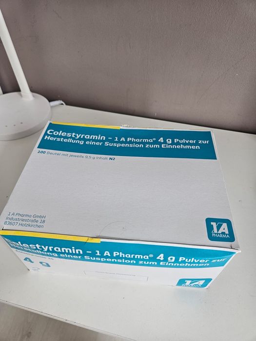 Colestyramin 4g, 100 шт Холестирам 4г