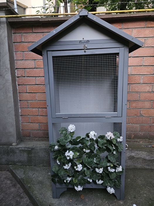 Voliera canari folosita 4 luni