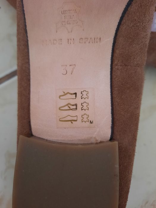 Дамско обувки естествена кожа