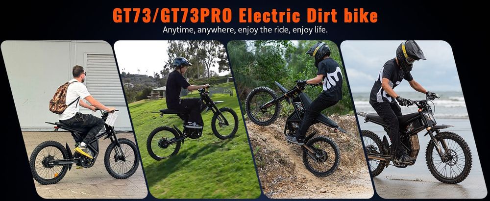 Motocicletă Electrică Enduro Tip Sur-Ron | Riding Times GT73 PRO
