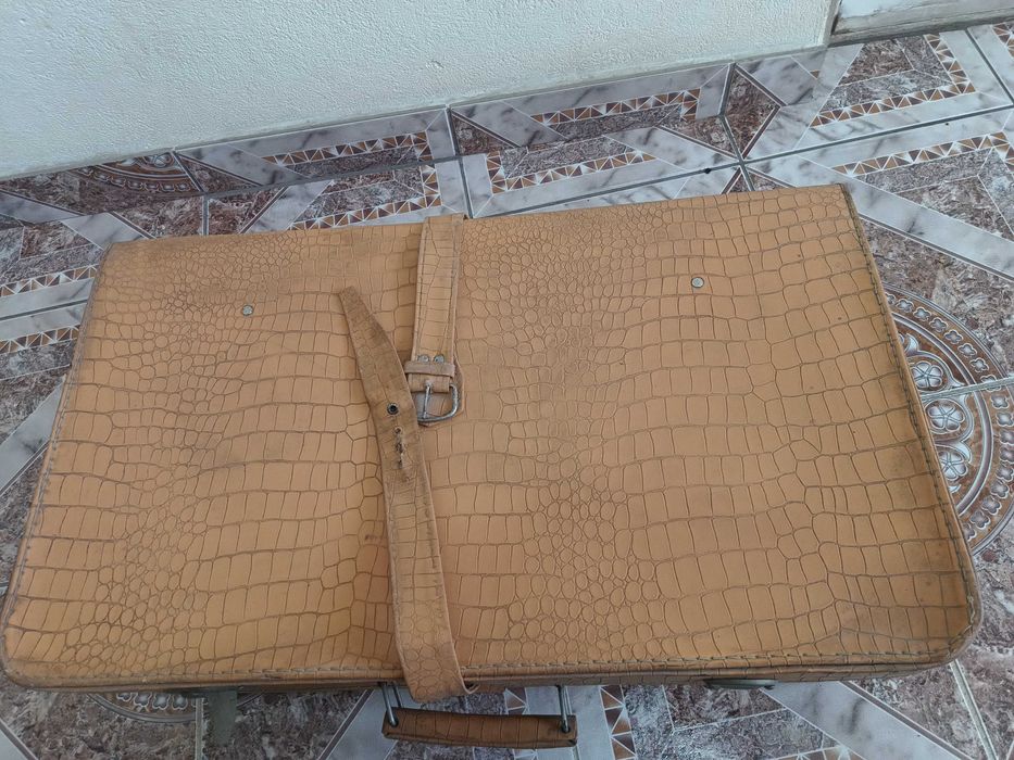 2 Geamantan mari retro vechi anii '70/valize vintage