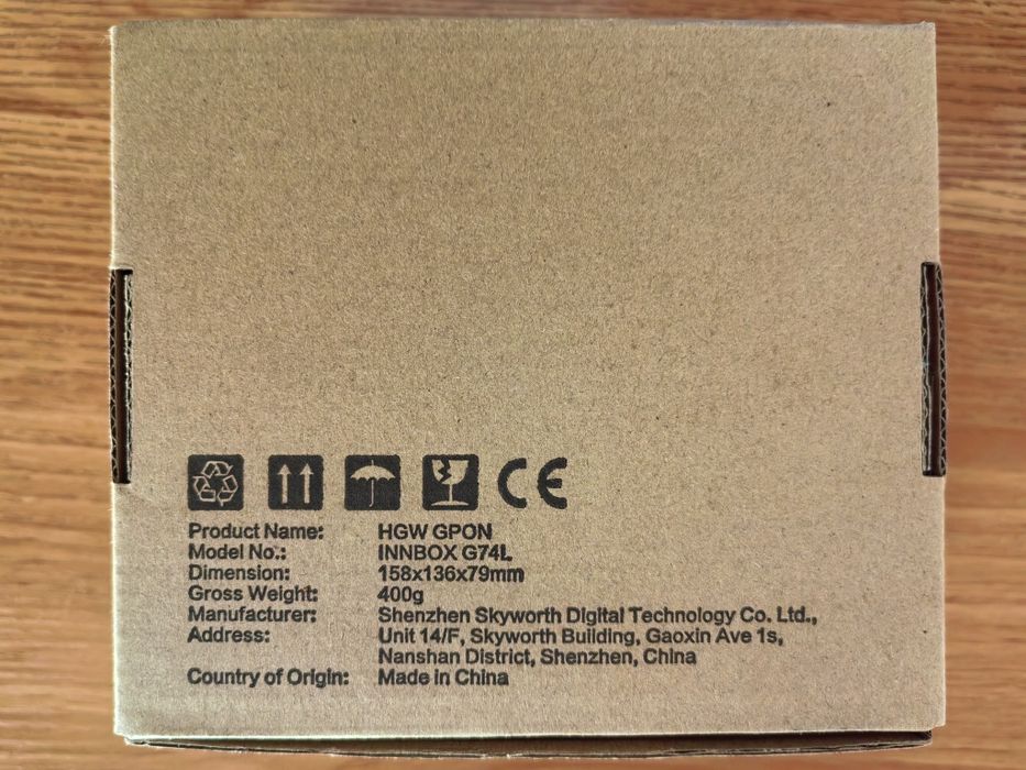 Innbox G74L GPON Wi-Fi роутер состоянак Как новый стоить